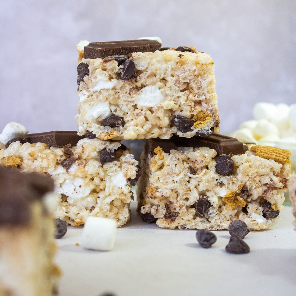 S'mores Rice Krispies Treats