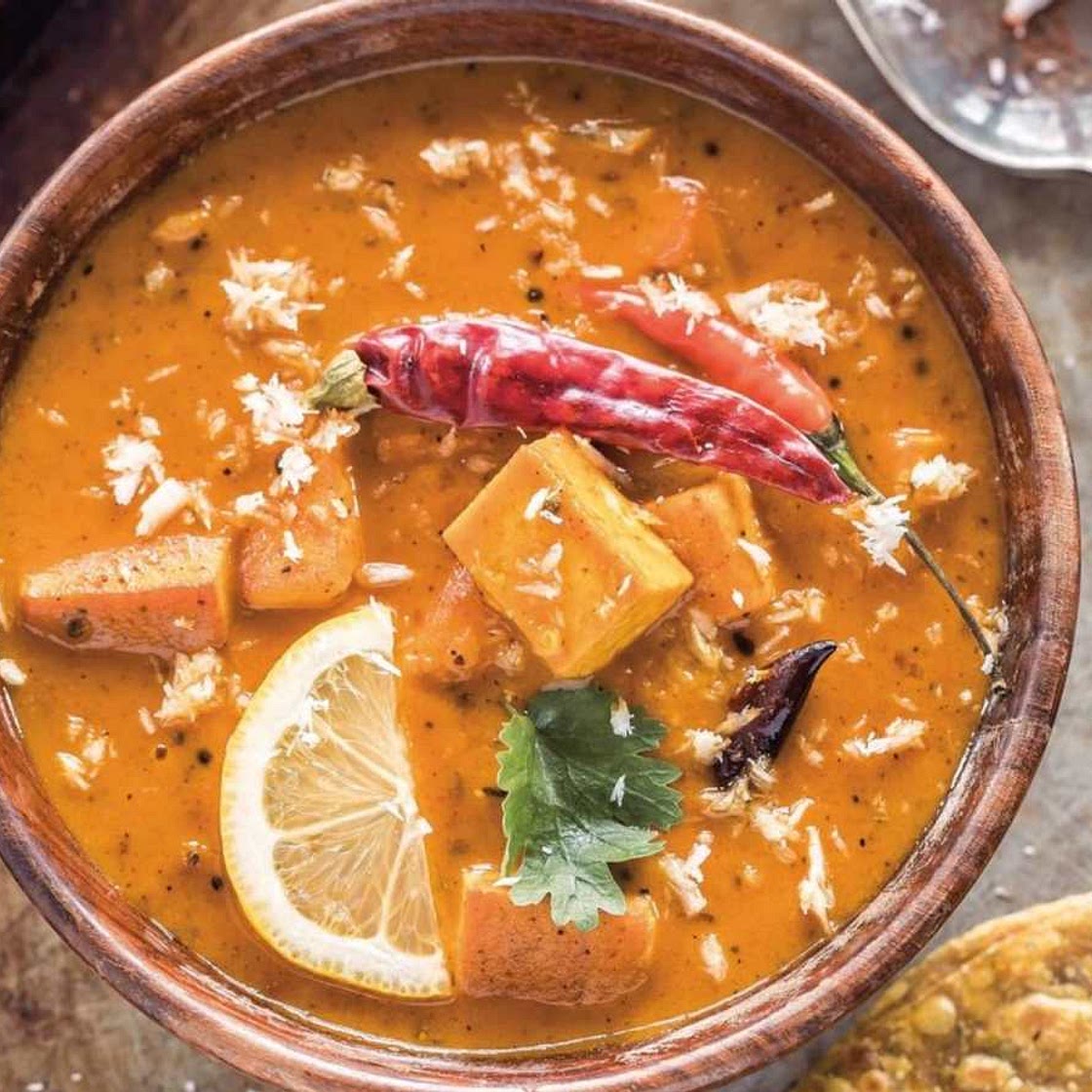 Instant Pot Tofu Mango Coconut Curry