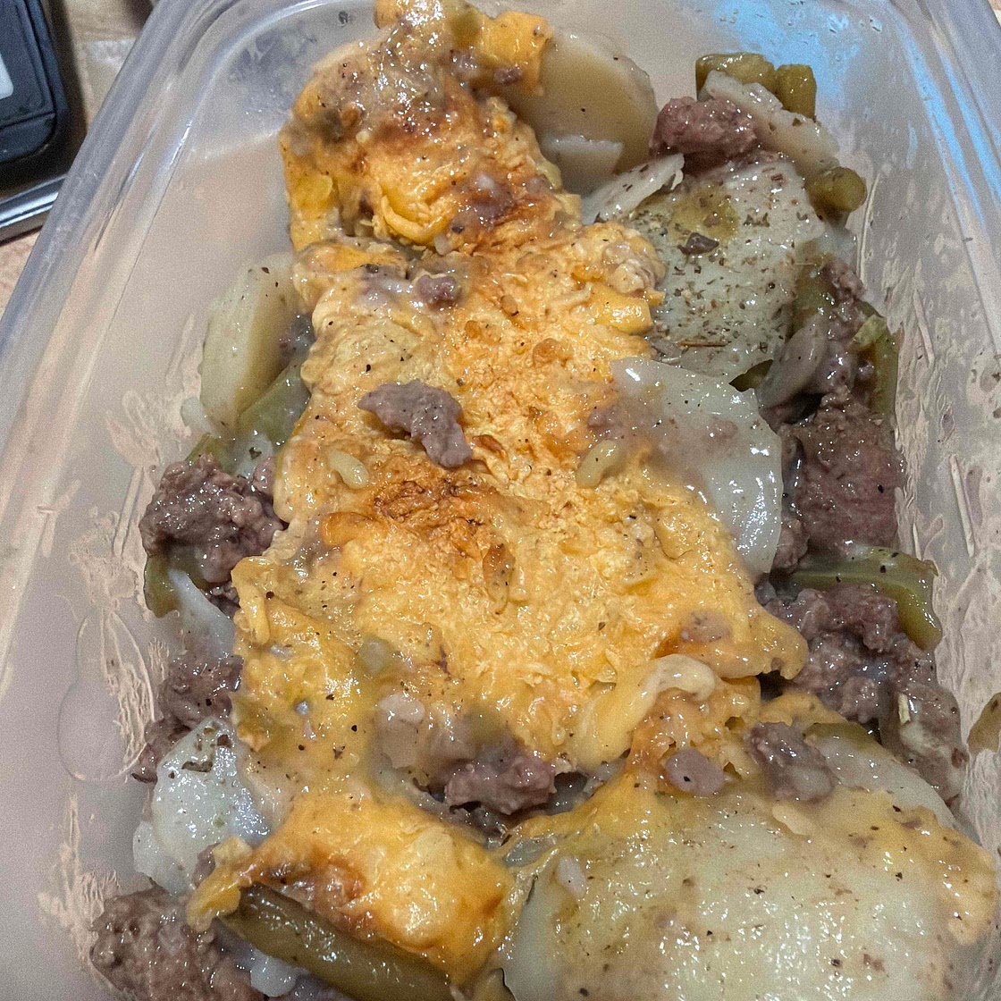 Hamburger Potato Casserole