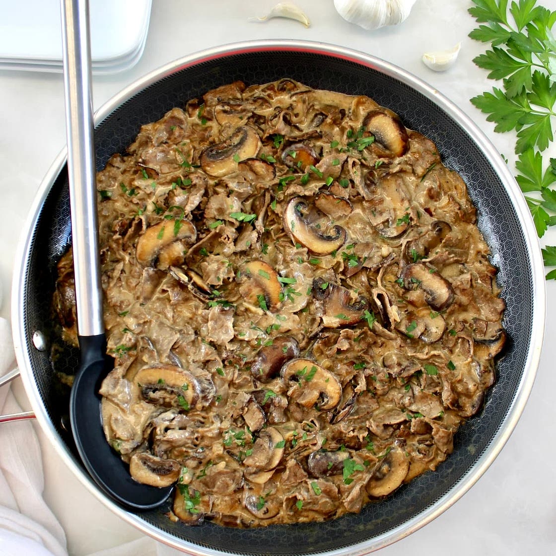 Easy Beef Stroganoff