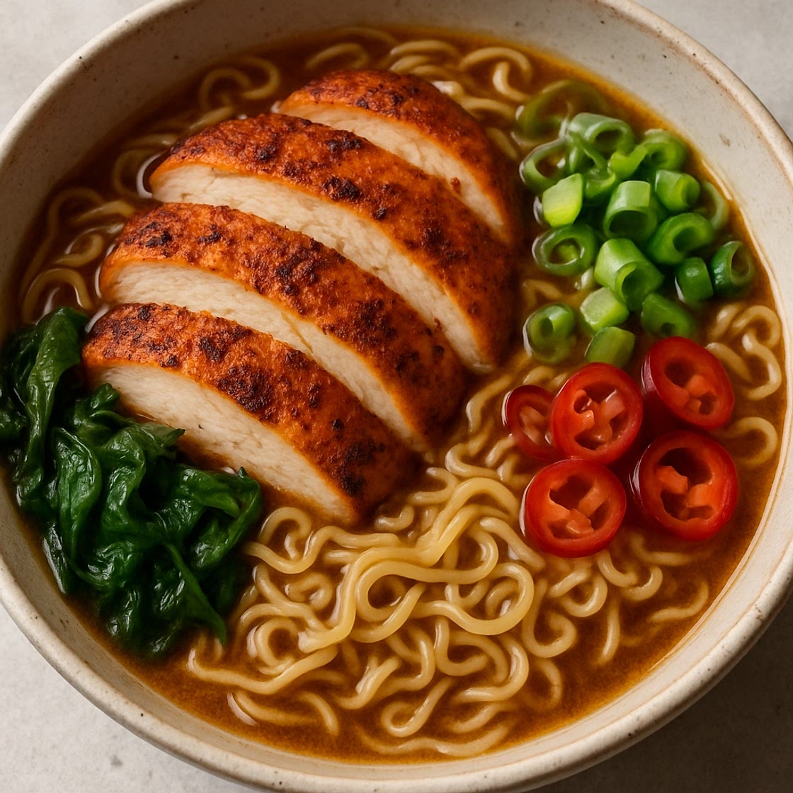 Jimmy’s Cajun Chicken Ramen