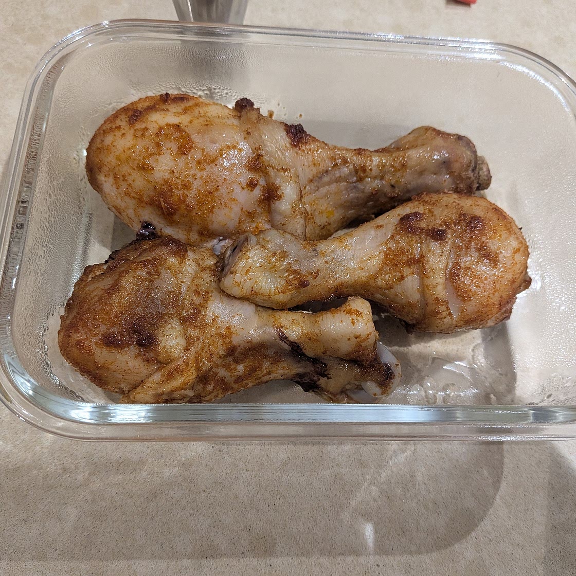 Crispy Baked Chicken Drumsticks