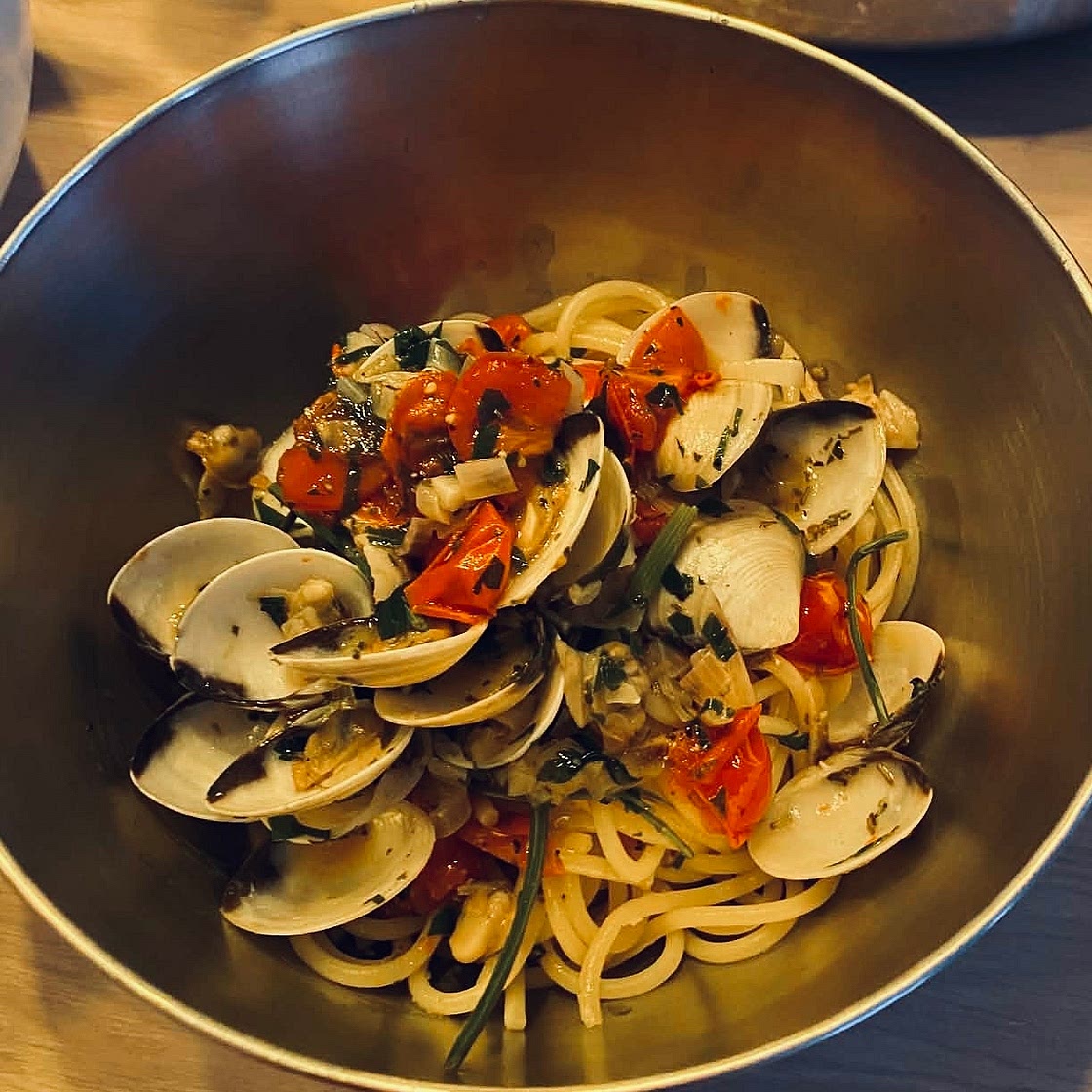 Pasta vongole