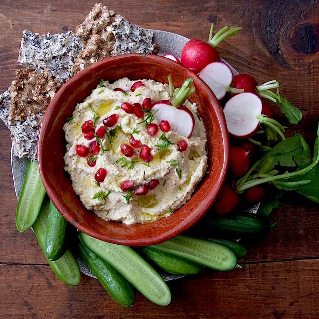 Artichoke, Chickpea and Lemon Dip
