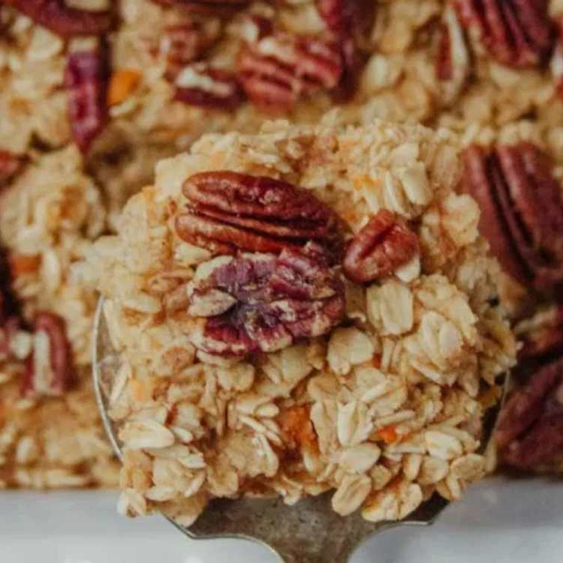 Sweet Potato Pecan Baked Oatmeal