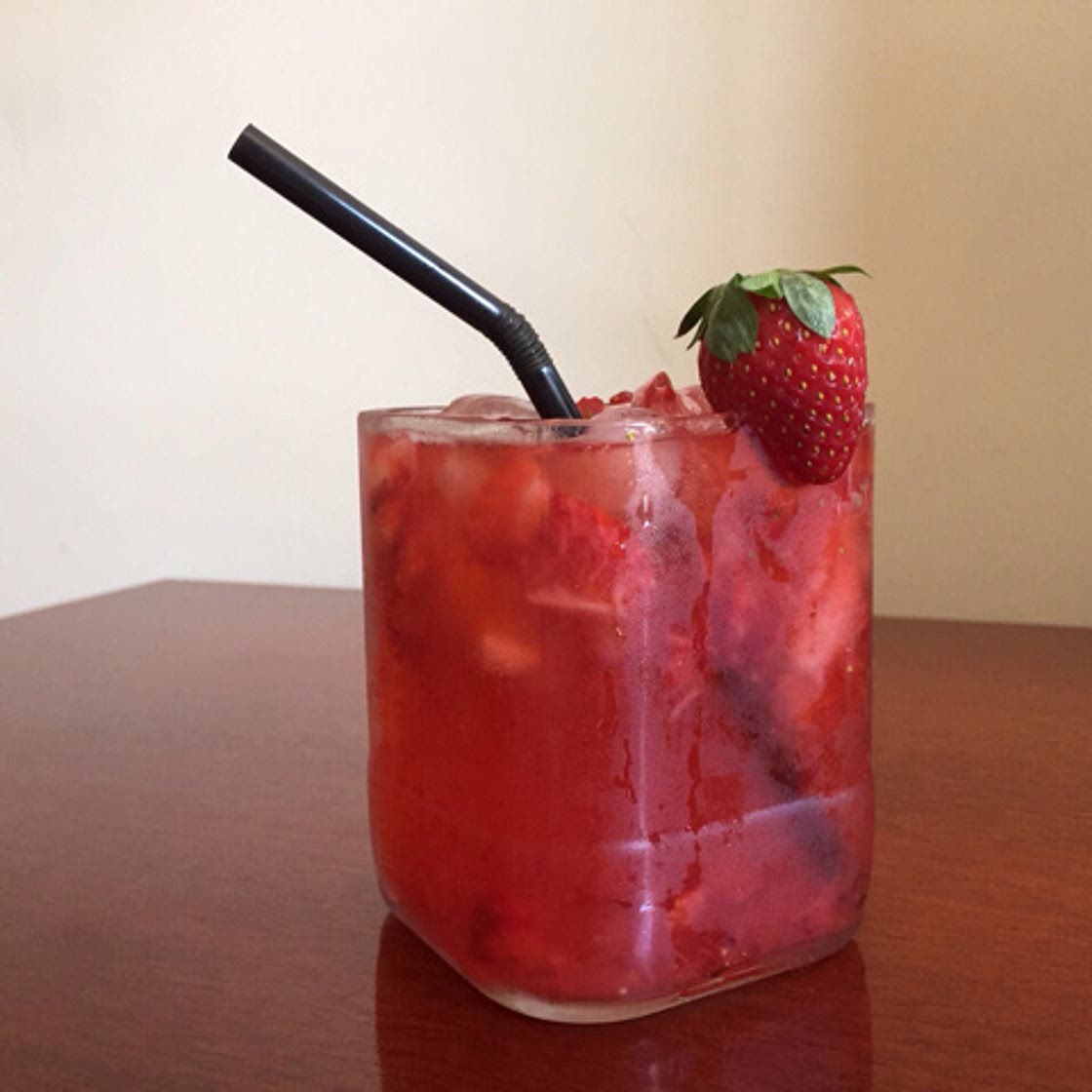 Caipiroska de morango