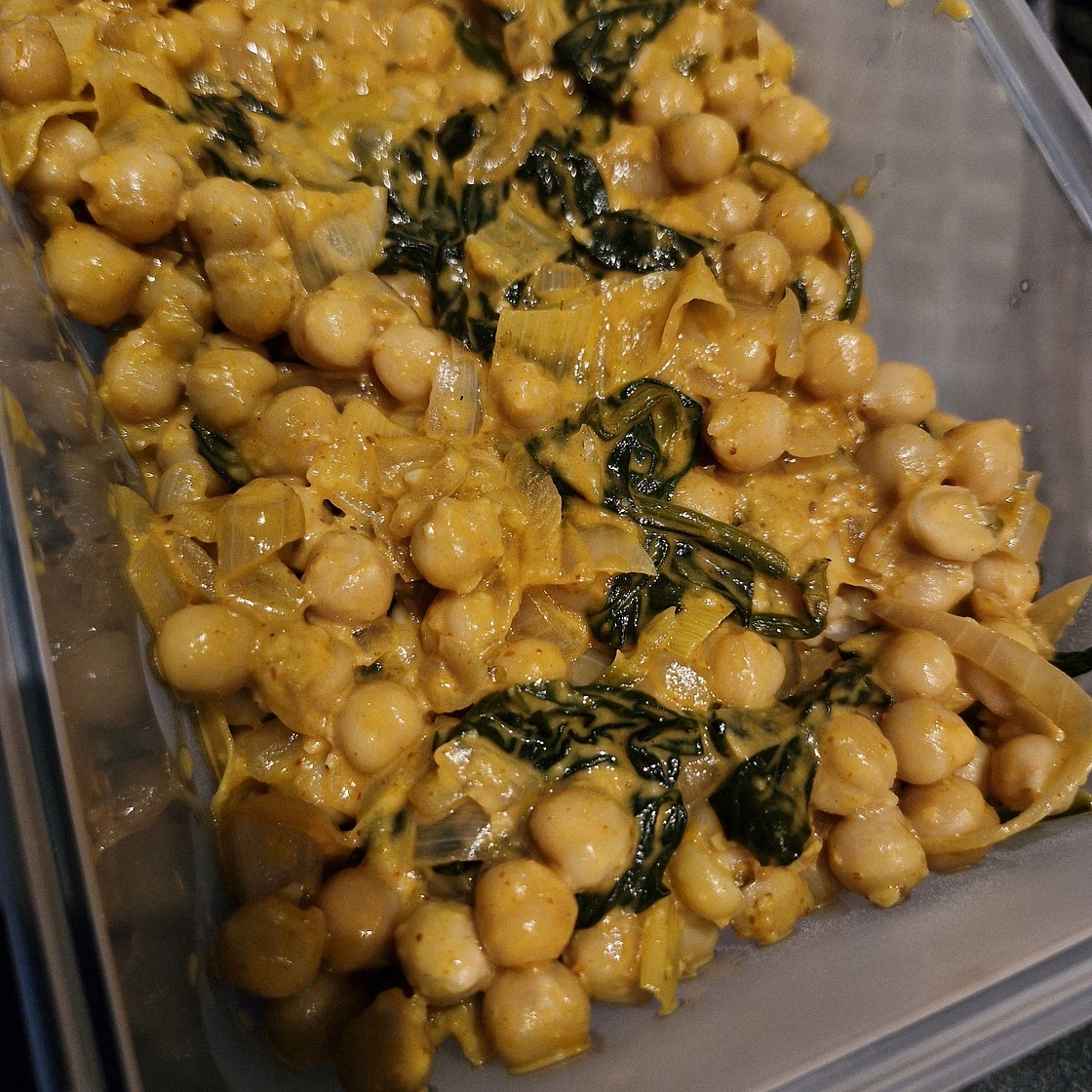 Harissa Chickpeas