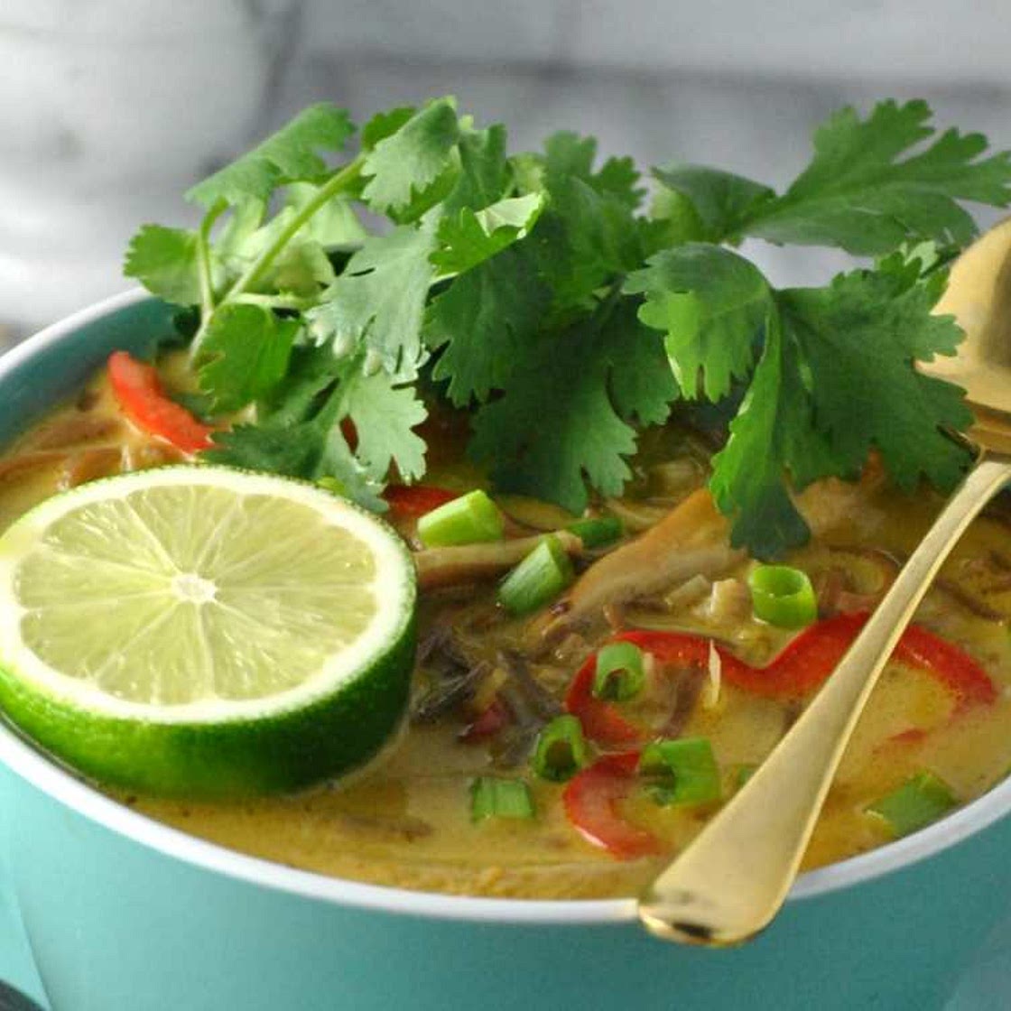 Coconut Lemongrass Soup