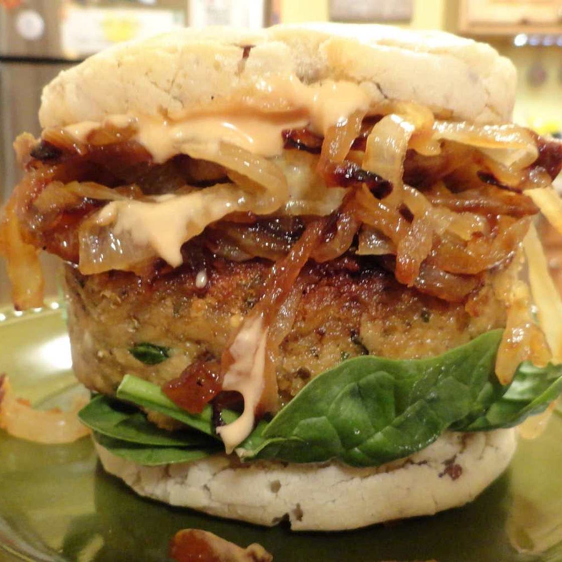 Eggplant Crunchburger
