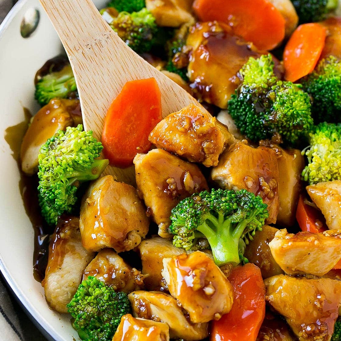 Honey Garlic Chicken Stir Fry