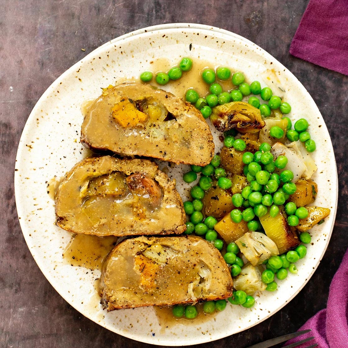 Vegan Gluten-free Holiday Roast