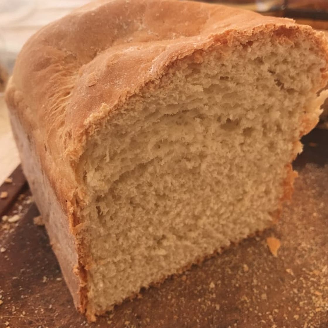 Pão de forma caseiro