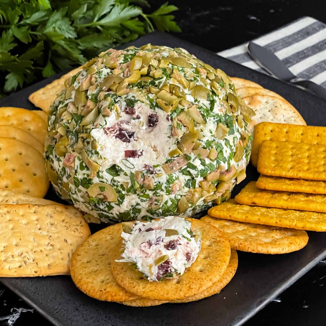 Olive Cheese Ball Recipe