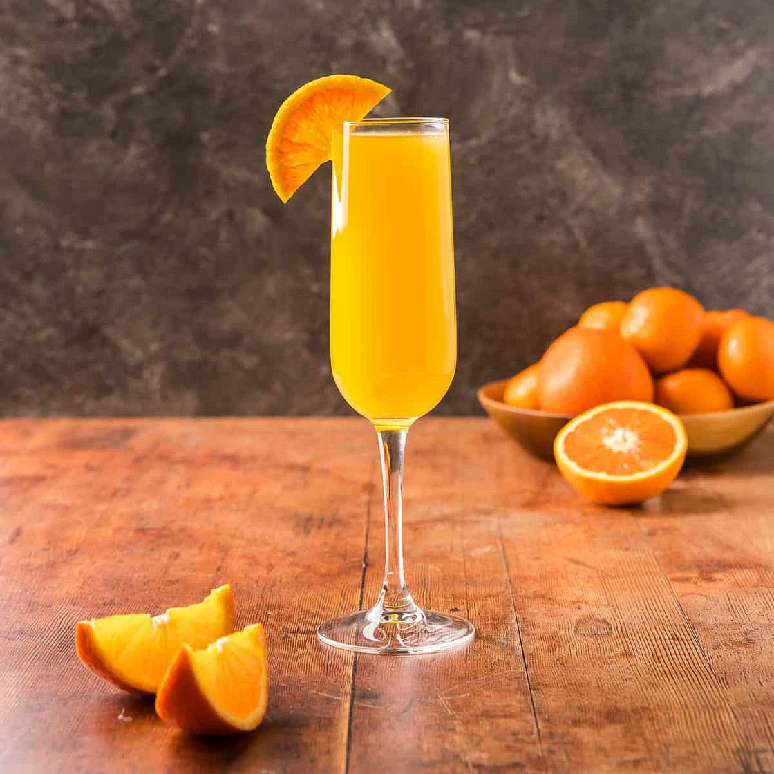 Non-Alcoholic Mimosa