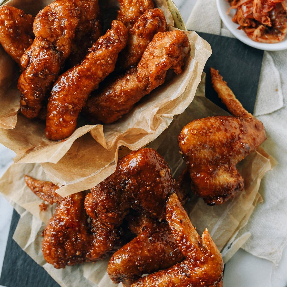 Korean Fried Chicken (Dakgangjeong)
