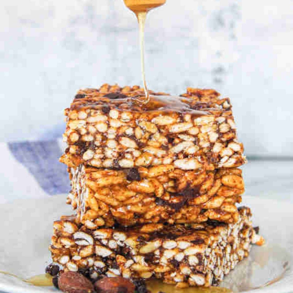 Honey Rice Krispie Treats