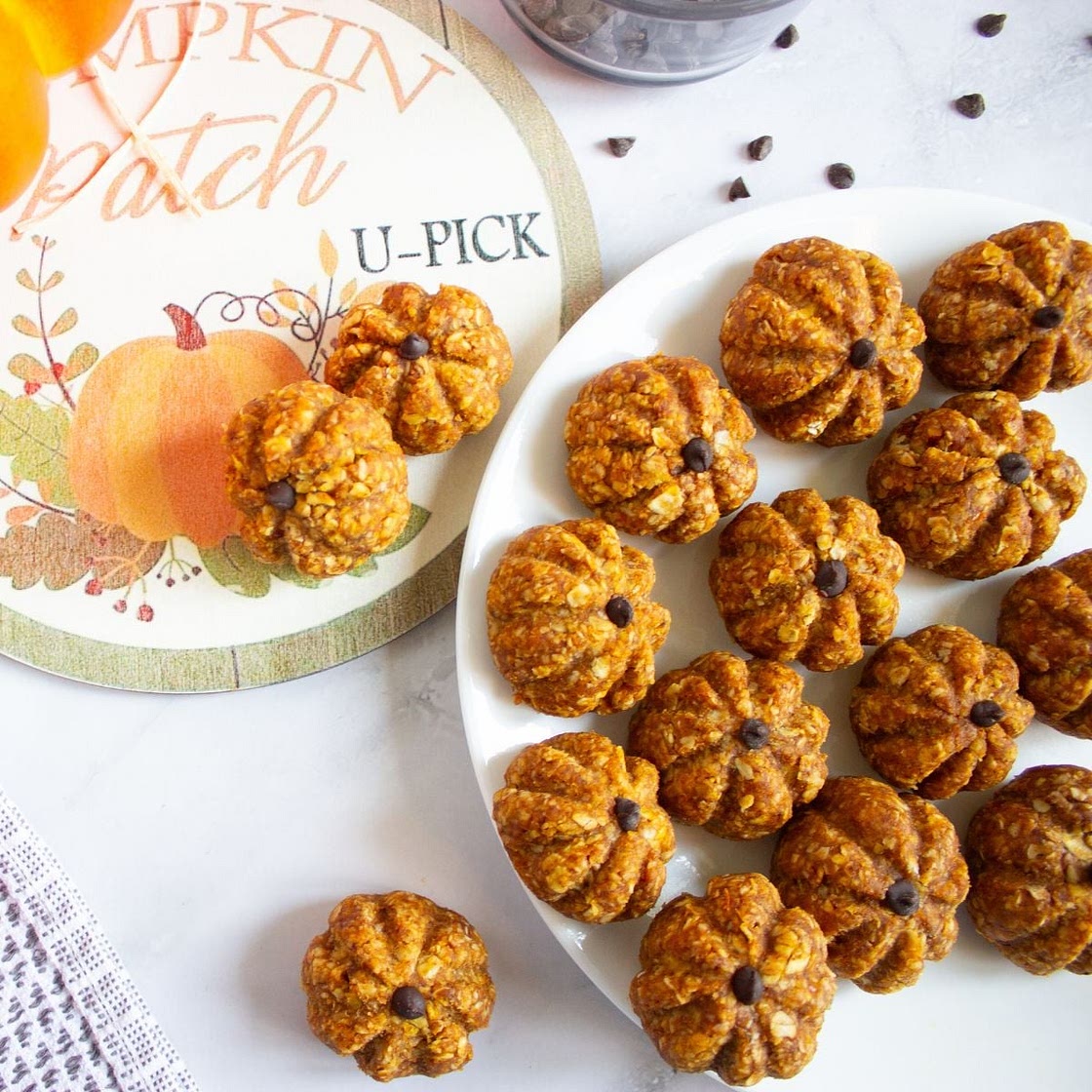 Pumpkin Protein Balls [Dairy-Free)