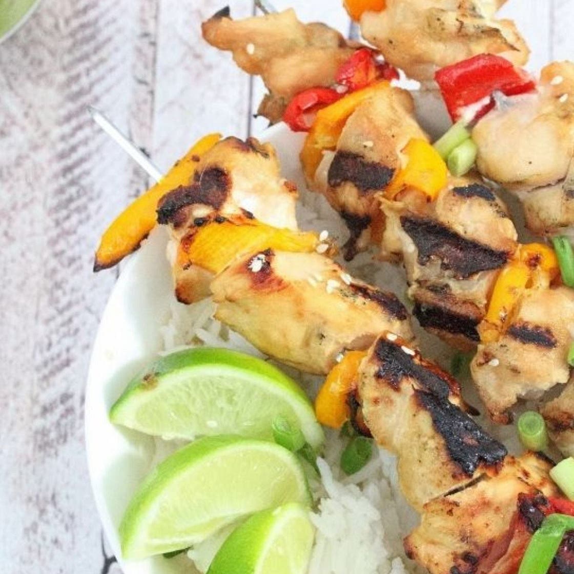 Chicken Teriyaki Skewers
