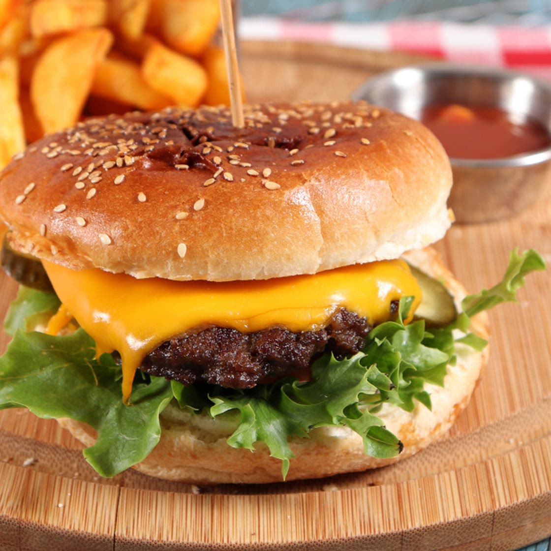 Hambúrguer de carne moída