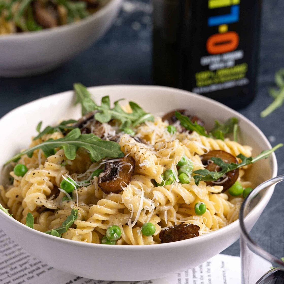 Vegetarian Mushroom Pasta