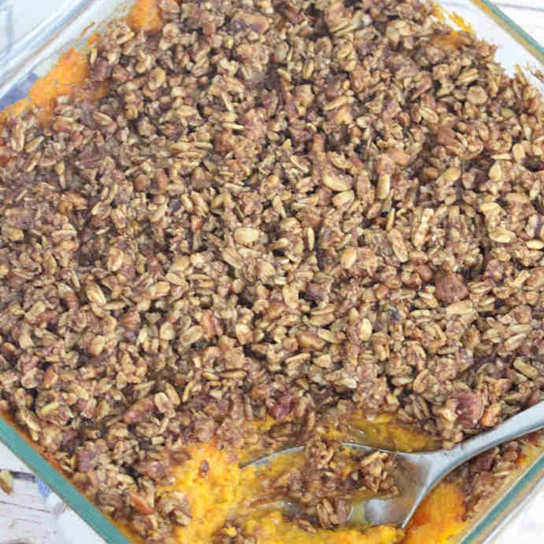 Dairy and Gluten-Free Sweet Potato Casserole Recipe