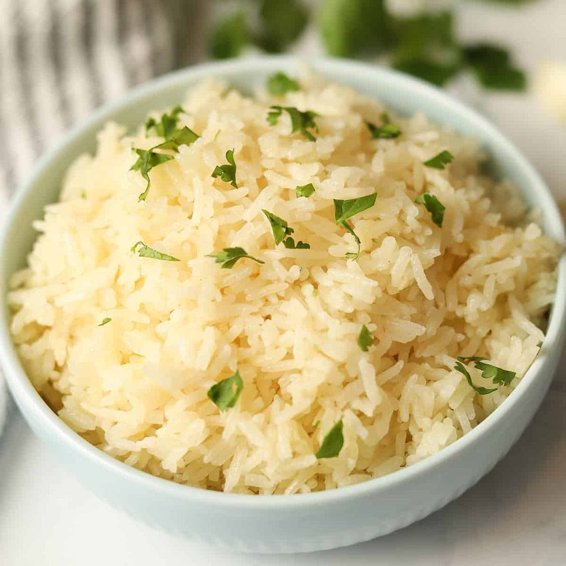 Easy Rice Cooker Garlic Butter Rice