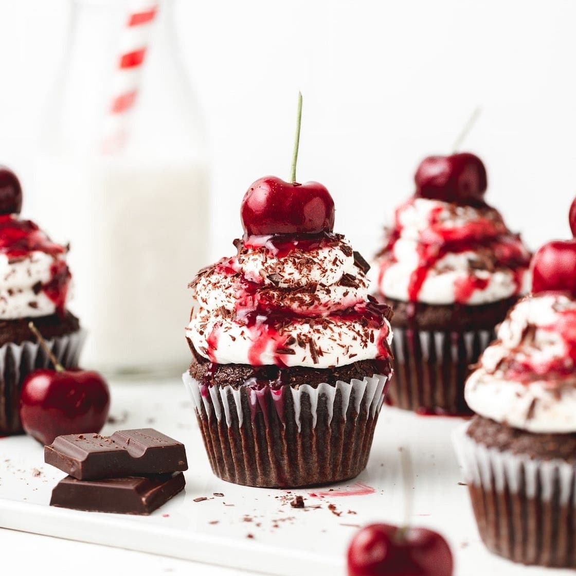 Black Forest Cupcakes