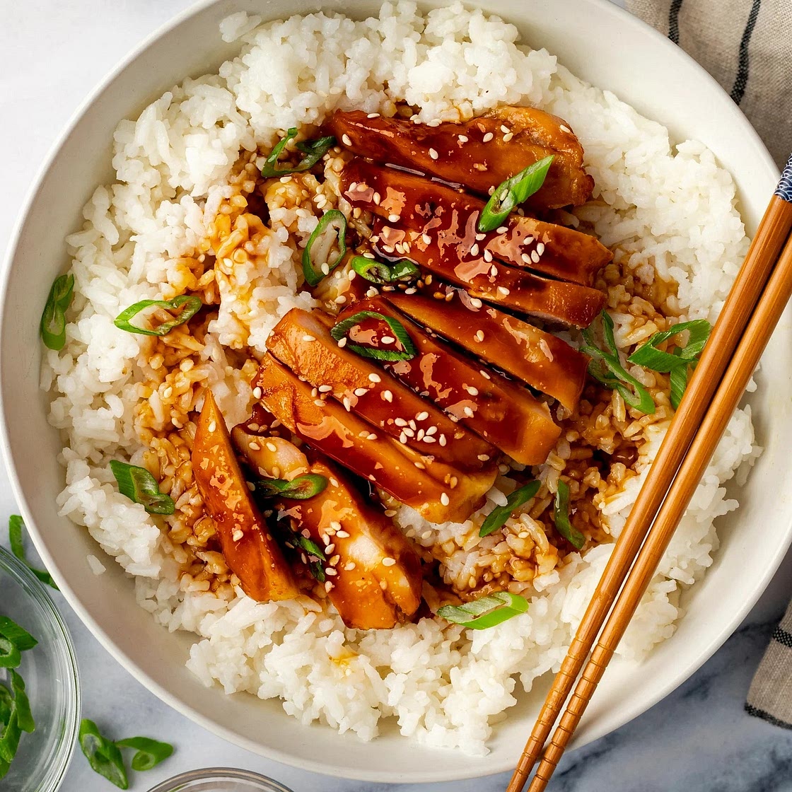 Teriyaki chicken & rice