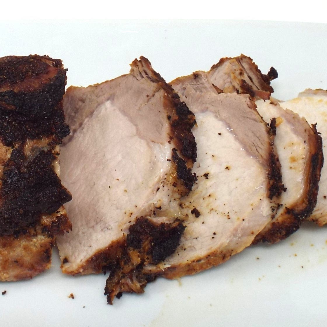 Spicy Garlic and Onion Air Fryer Pork Loin