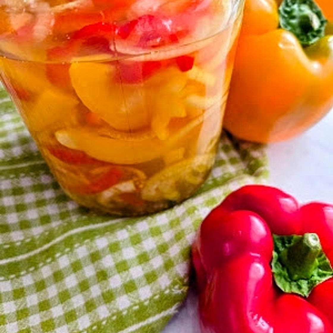 Quick Bell Pepper Pickles