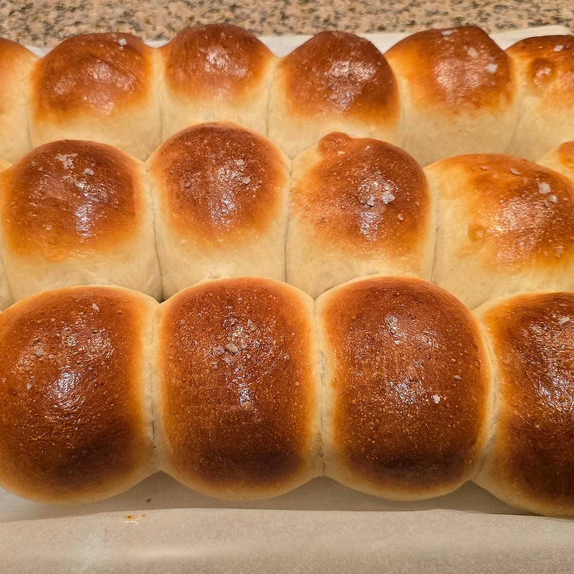 Salted Honey Butter Rolls