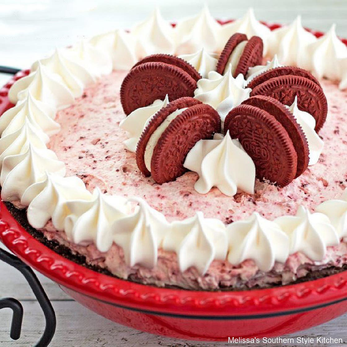 Red Velvet Ice Box Pie