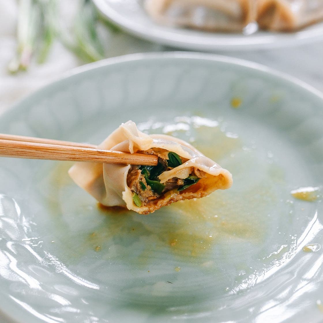 Pork Chive Dumplings