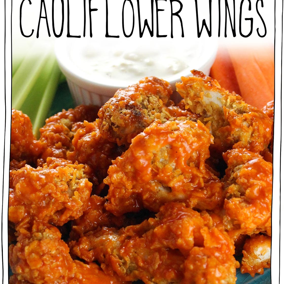 Crispy Buffalo Cauliflower