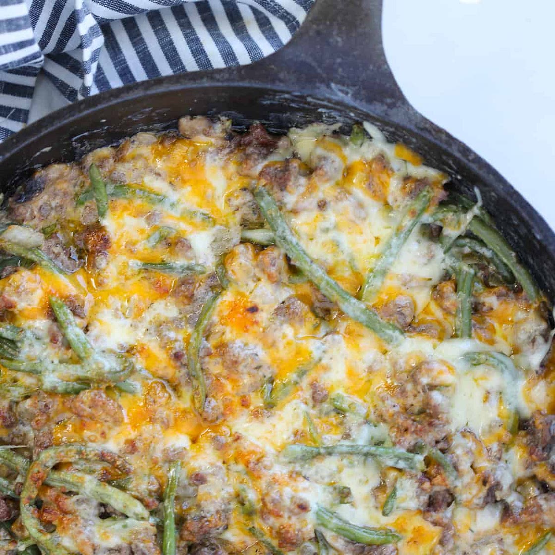 Hamburger Green Bean Casserole