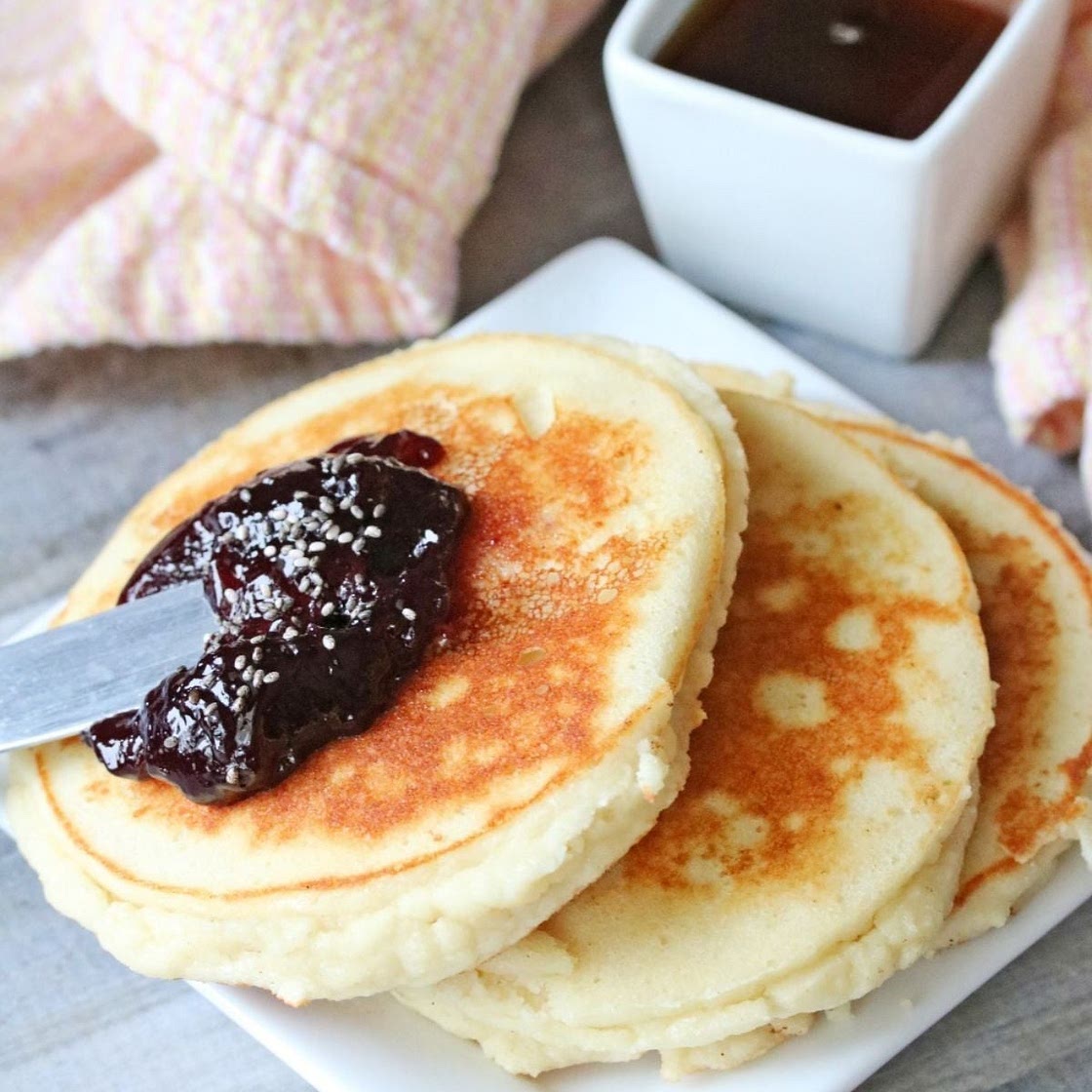 Greek Yogurt Protein Pancakes