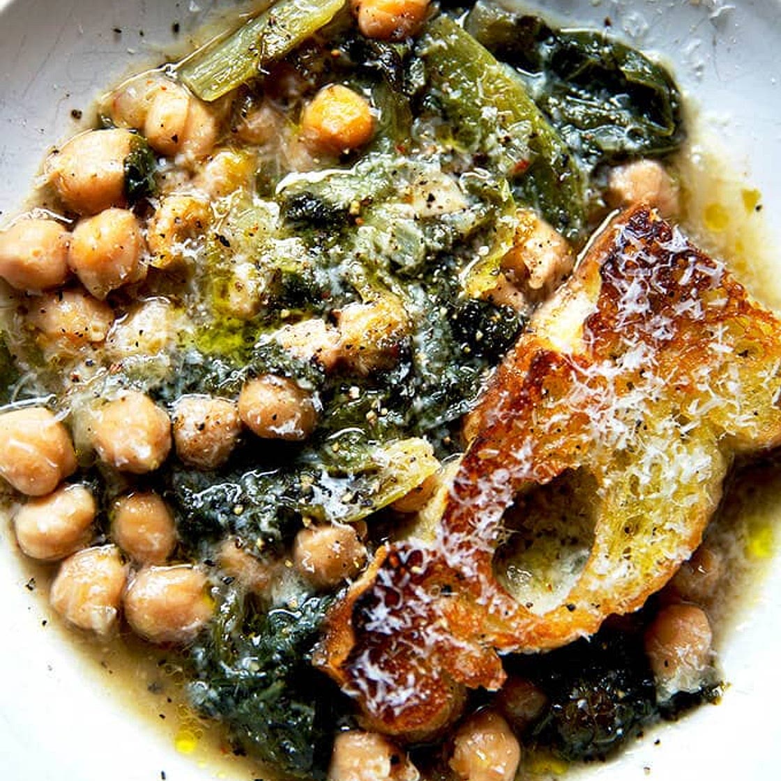 Chickpea and Escarole Soup