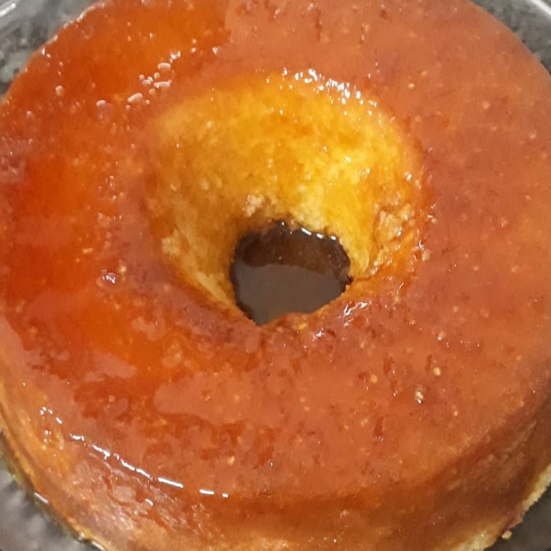 Bolo de tapioca cremoso