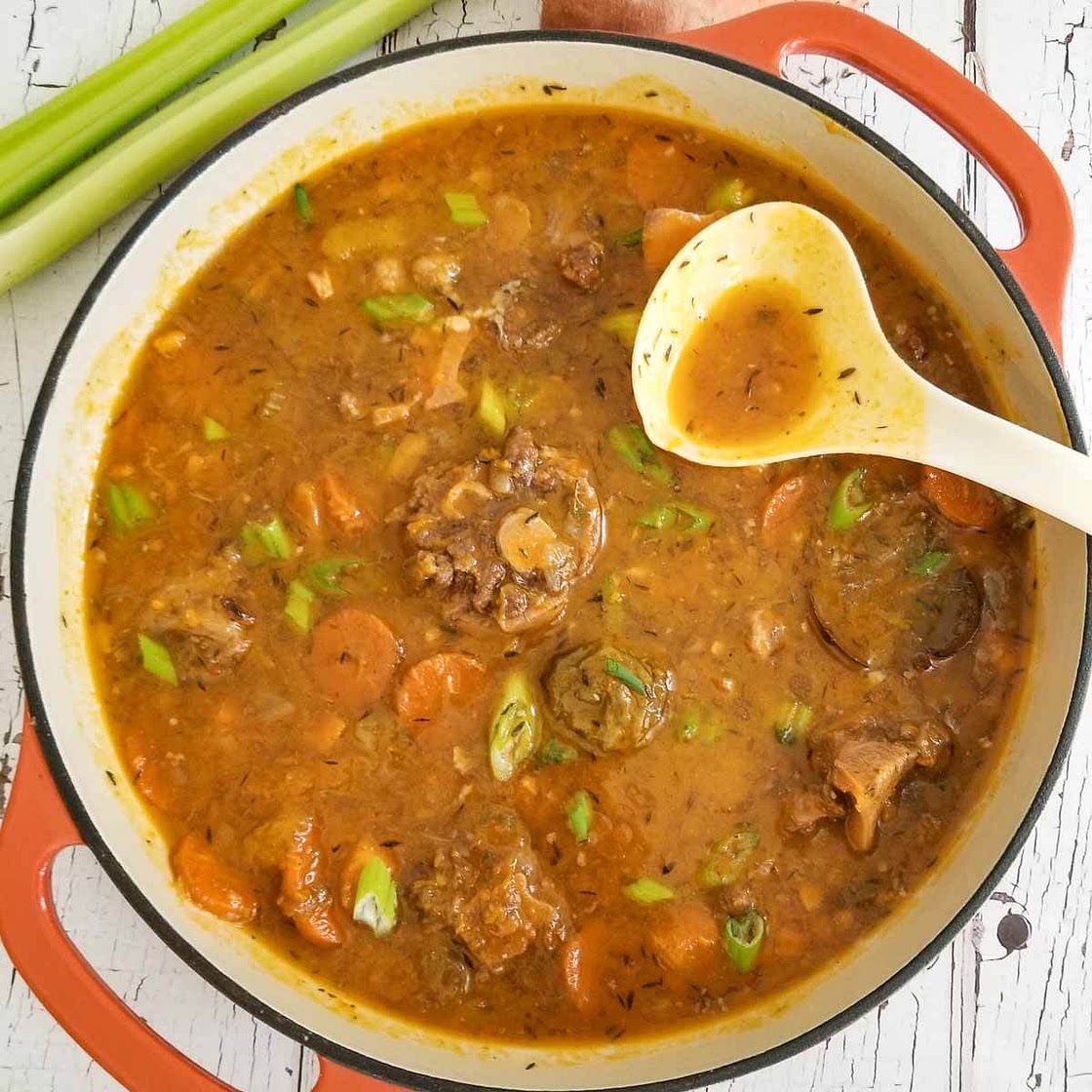 Oxtail Soup in Slow Cooker