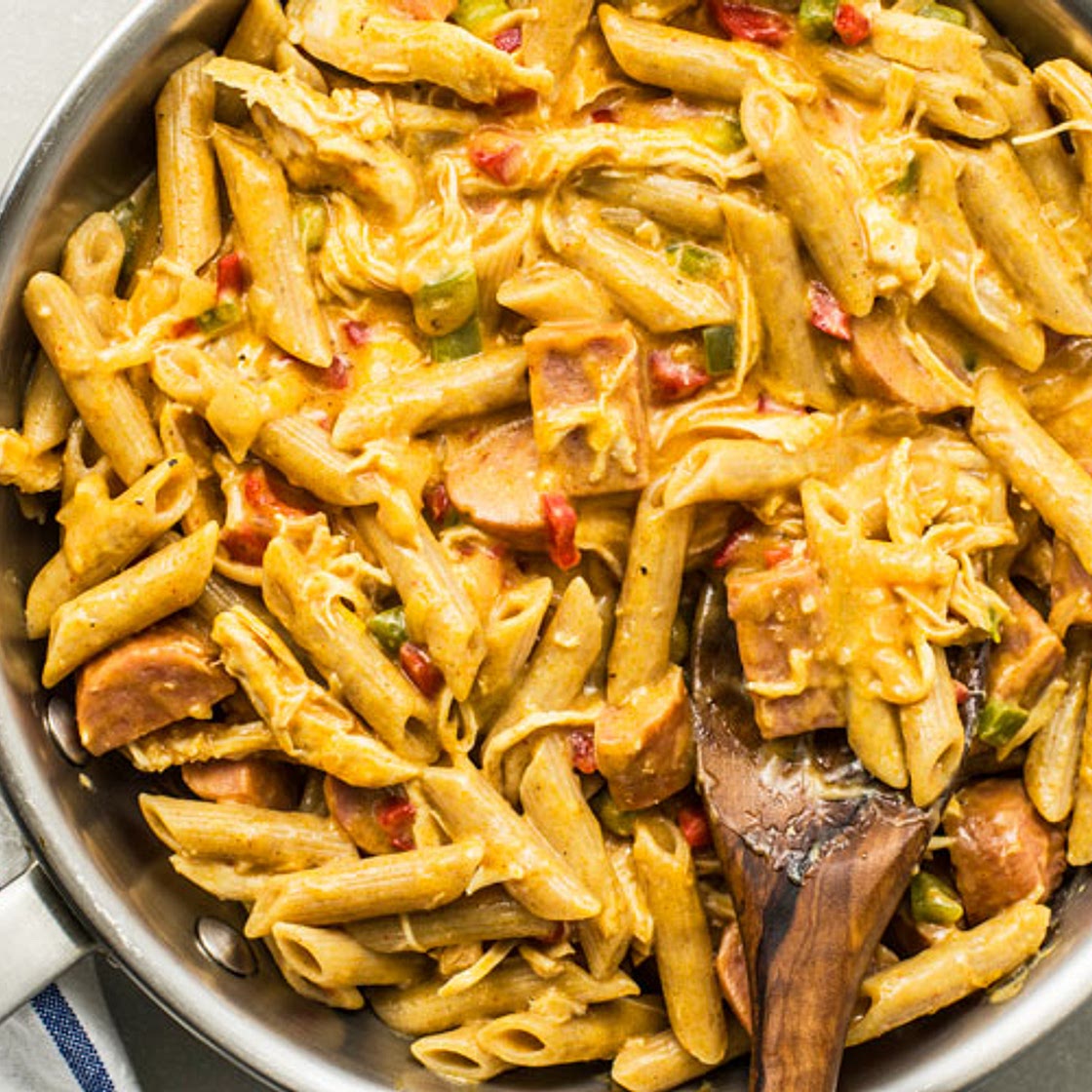 Skinny Cajun Chicken Pasta
