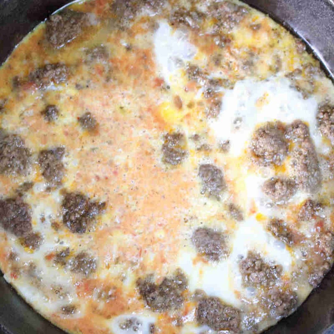 Ground Beef and Eggs Recipe [Whole30]