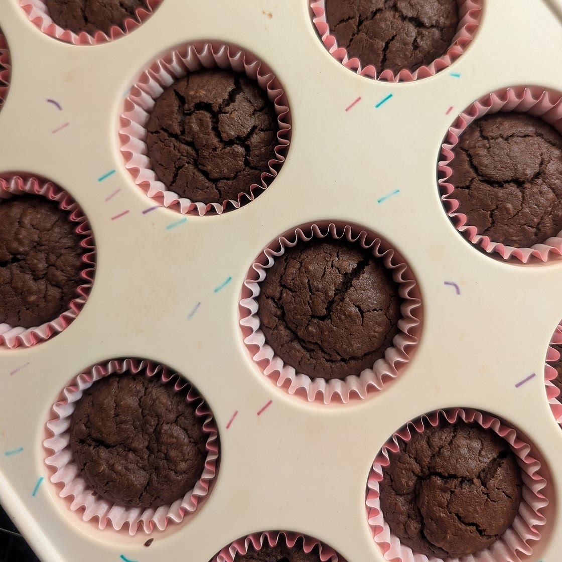 Oat and black bean brownies