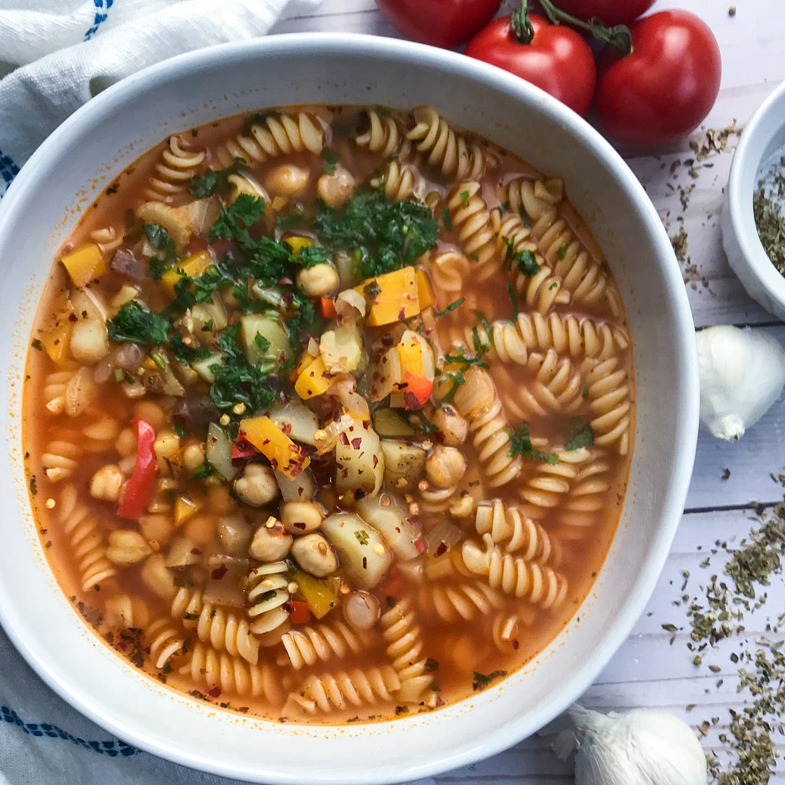 Chickpea Minestrone