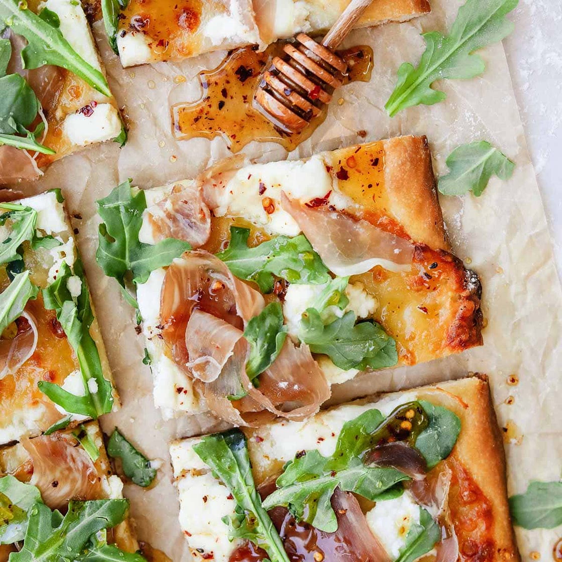 Prosciutto Ricotta Pizza