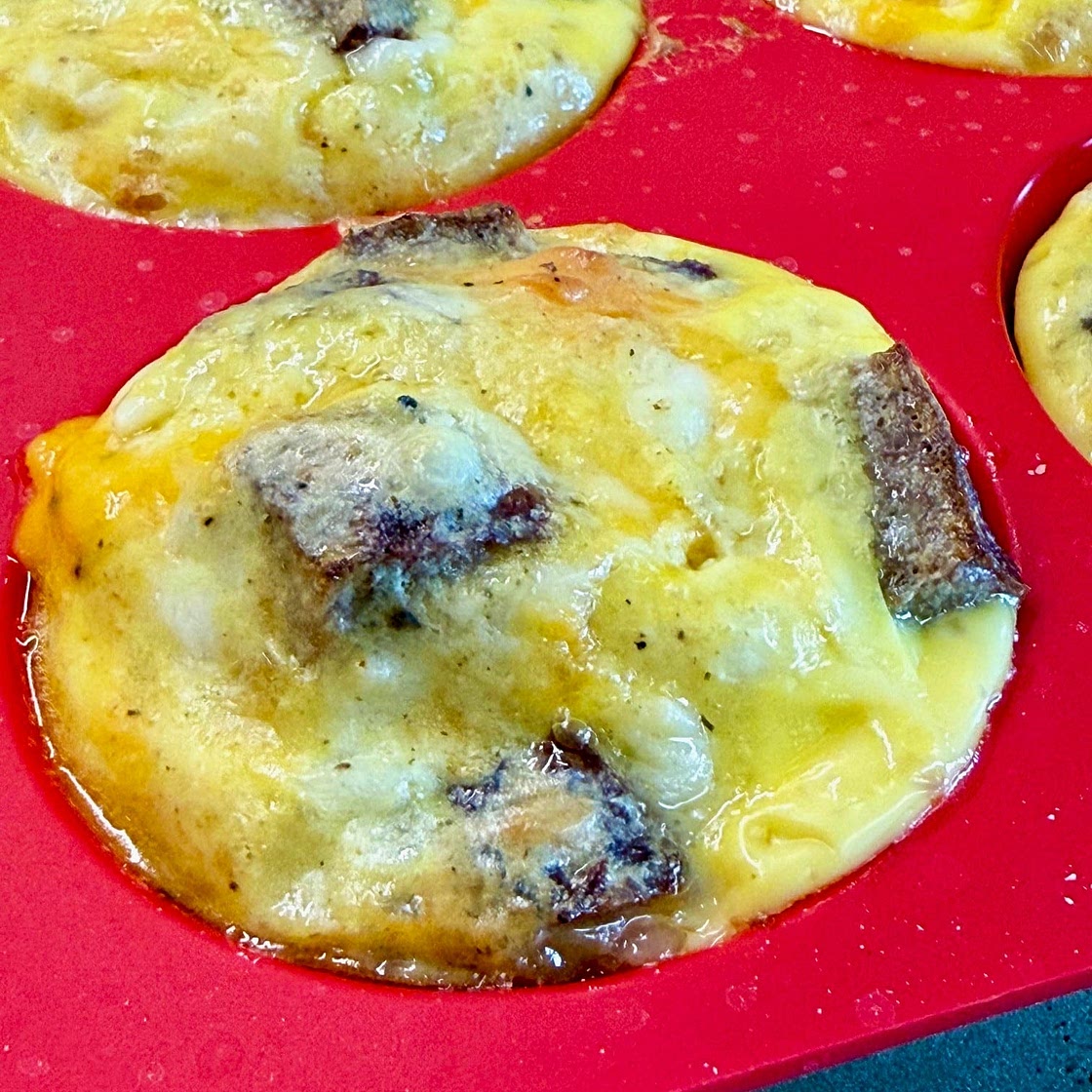 High Protein Sausage Egg Bites