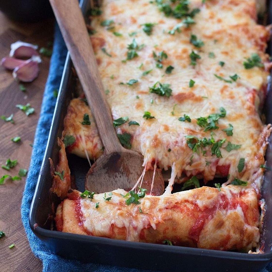 Panqueques de muzzarella