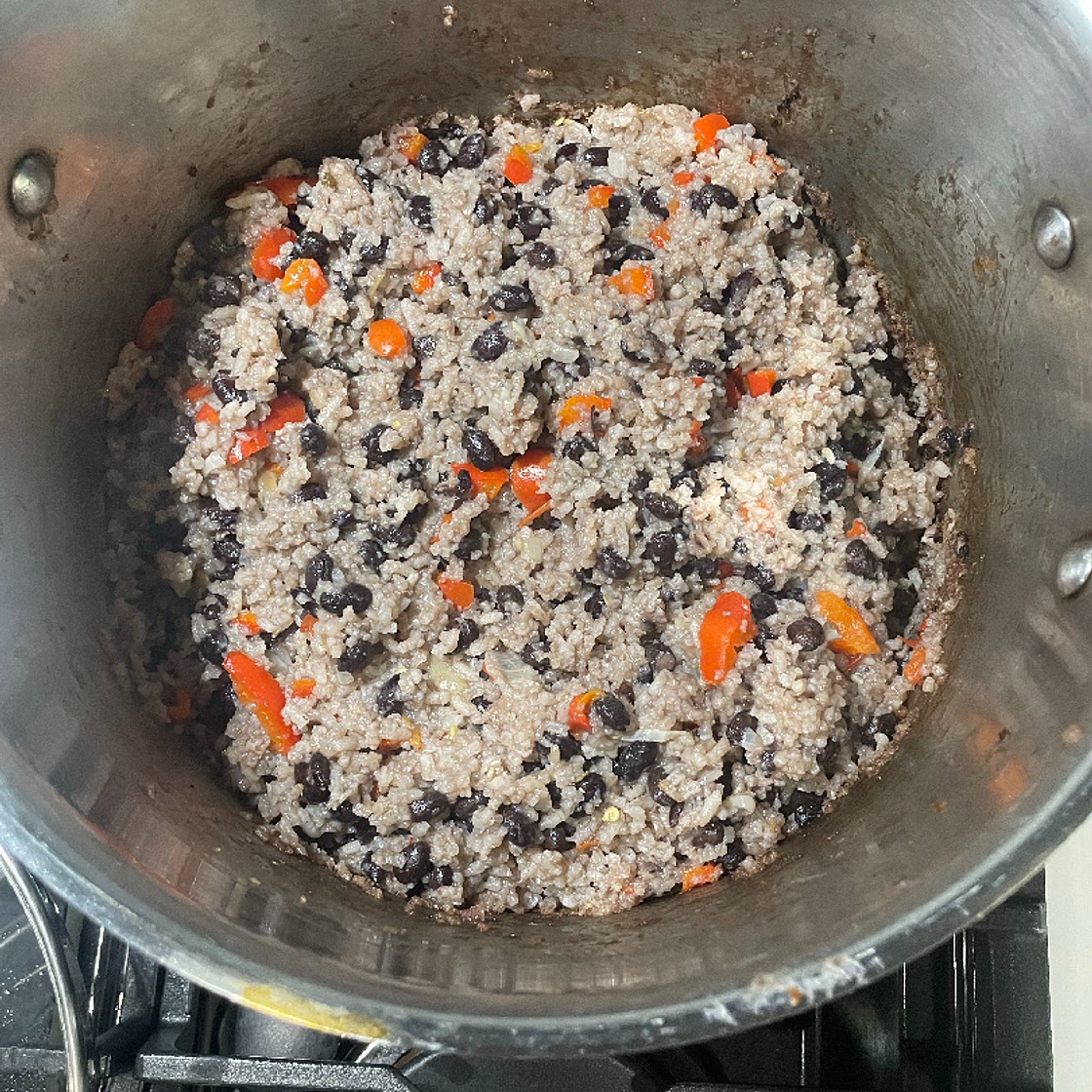 Moros y Cristianos (Cuban Rice and Beans)