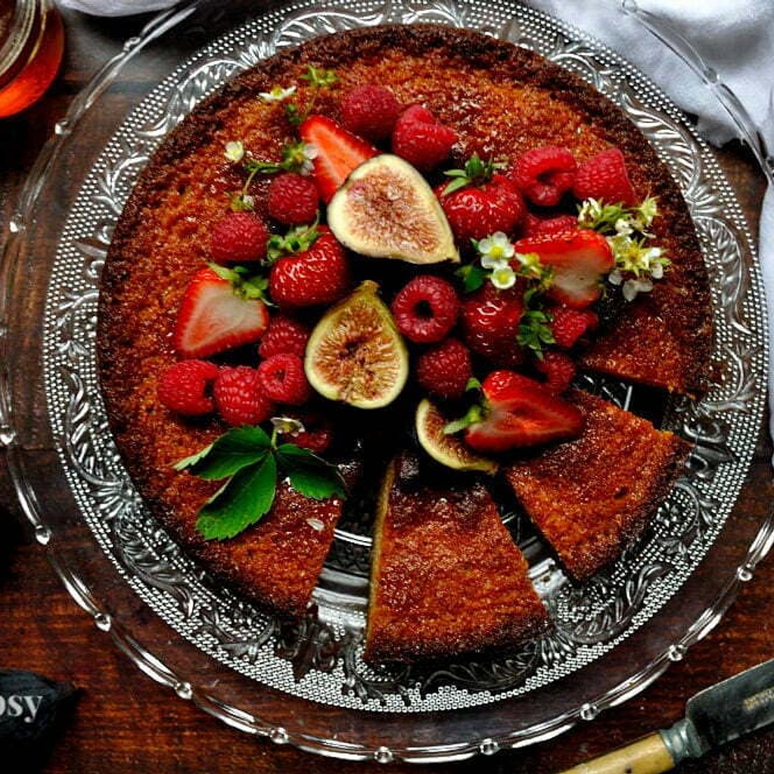 Rustic French Honey Cake