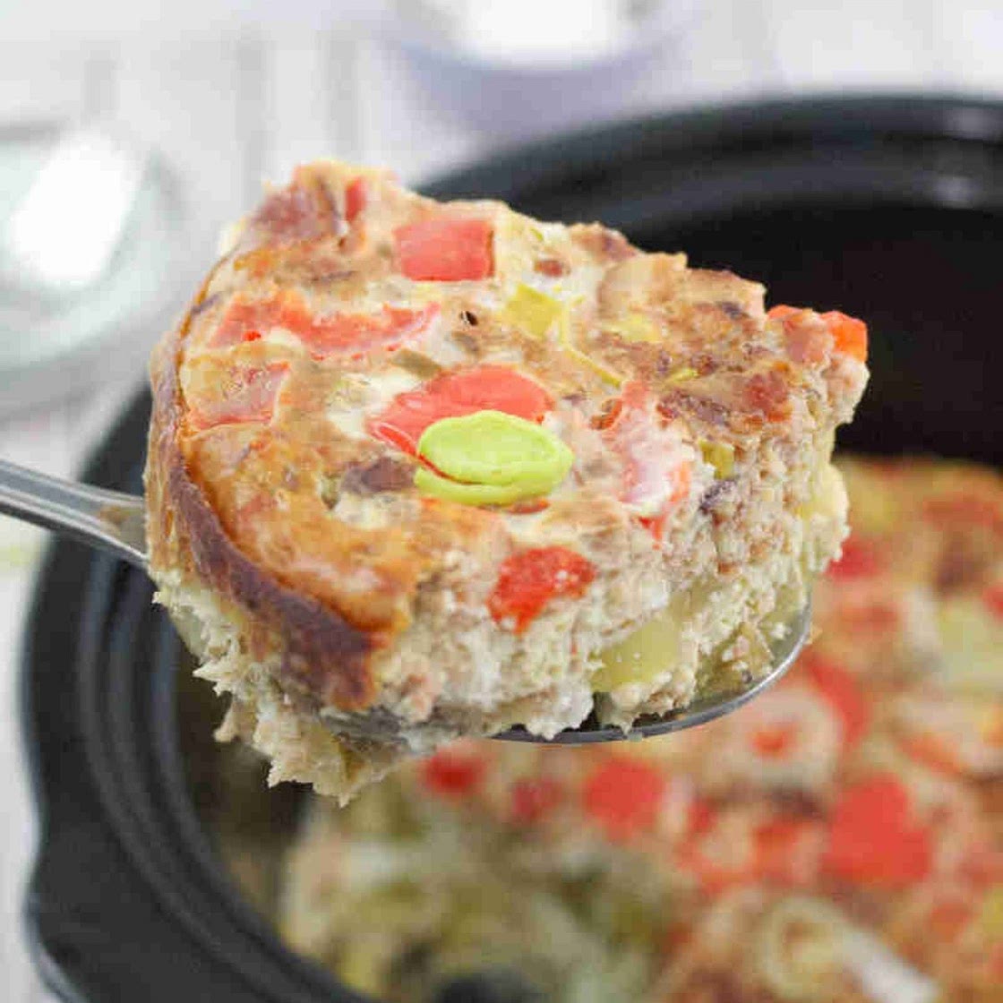 Dairy-Free Egg Casserole In The Slow Cooker