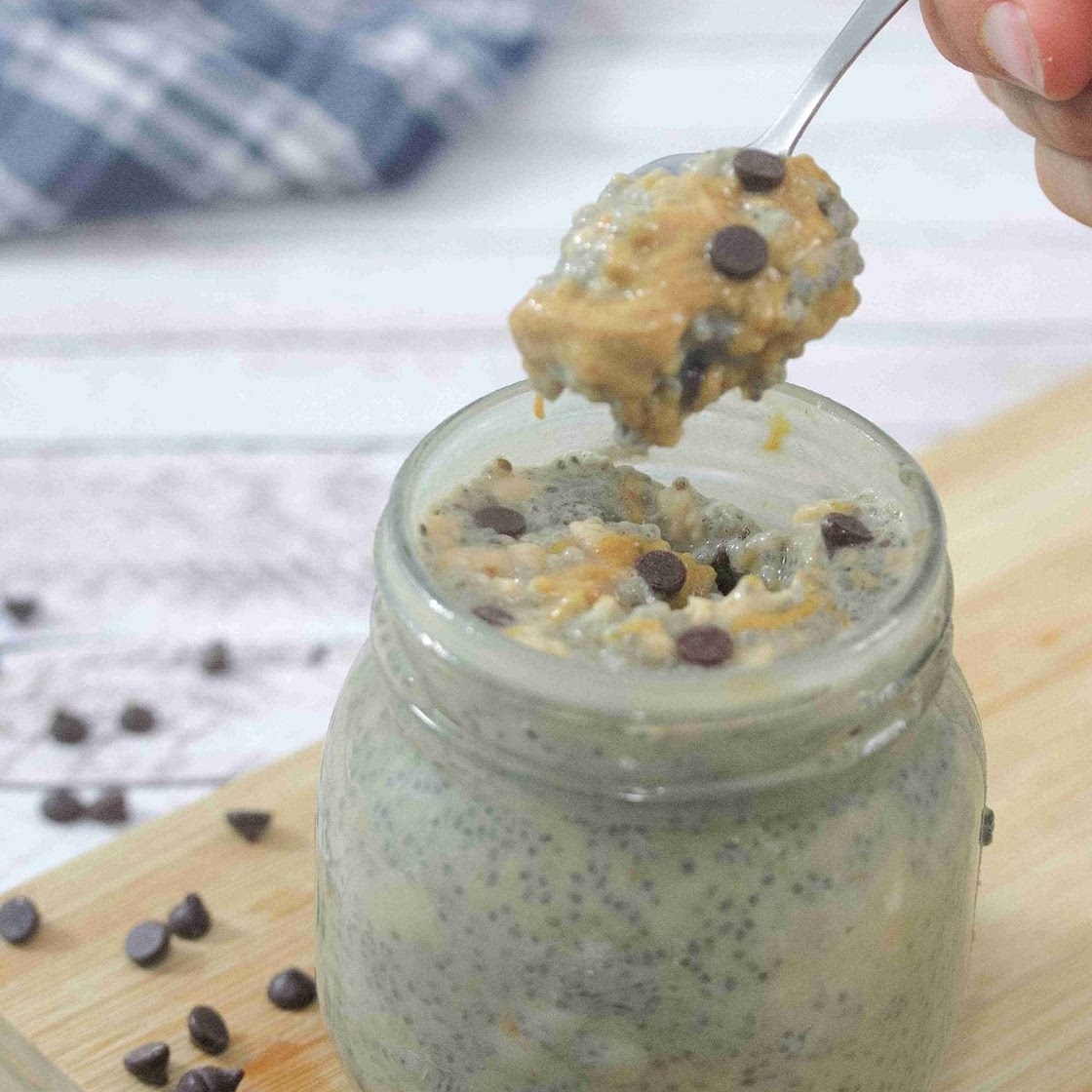 Peanut Butter Protein Chia Pudding (Dairy and Gluten-Free)